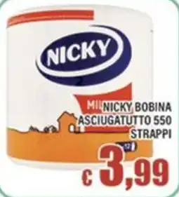 Top Supermercati Nicky asciugatutto offerta