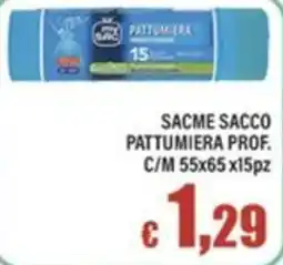 Top Supermercati Sacme sacco pattumiera prof. offerta