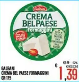 Supermercati EffePiù Galbani Crema Bel Paese Formaggini offerta