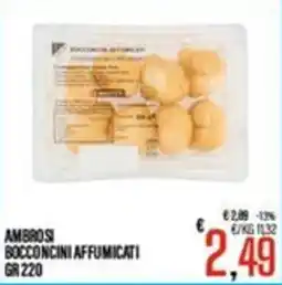 Supermercati EffePiù Ambrosi bocconcini affumicati offerta
