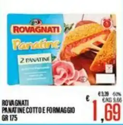 Supermercati EffePiù Rovagnati Panatine cotto e formaggio offerta