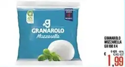 Supermercati EffePiù Granarolo Mozzarella offerta