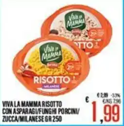 Supermercati EffePiù Viva la mamma risotto offerta