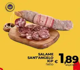 Ipercoop Radenza Salame Sant'Angelo IGP Caputo offerta