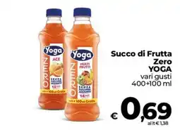 Ipercoop Radenza Succo di Frutta Zero YOGA offerta