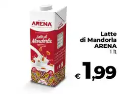 Ipercoop Radenza Latte di Mandorla Arena offerta