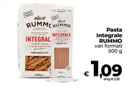 Ipercoop Radenza Pasta Integrale Rummo offerta