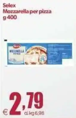Elite Selex Mozzarella per pizza offerta