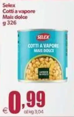 Elite Selex Cotti a vapore Mais dolce offerta