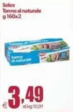 Elite Selex tonno al naturale offerta