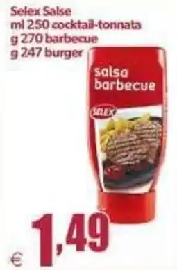 Elite Salsa barbecue Selex offerta
