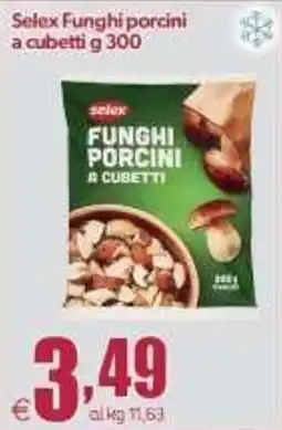 Elite Selex Funghi porcini a cubetti offerta