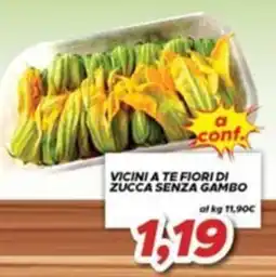 MA Supermercati Fiori di zucca senza gambo offerta