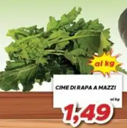 MA Supermercati Cime di rapa a mazzi offerta