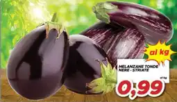 MA Supermercati Melanzane tonde nere-striate offerta