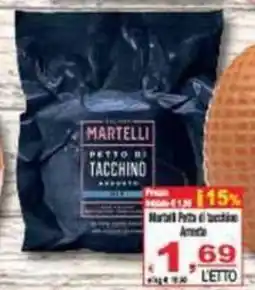 CTS Supermercati Martelli Petto di tacchino Arrosto offerta
