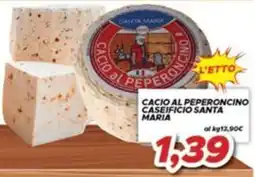MA Supermercati Cacio al peperoncino Caseificio Santa Maria offerta