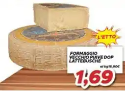 MA Supermercati Formaggio Vecchio Piave DOP Lattebusche offerta