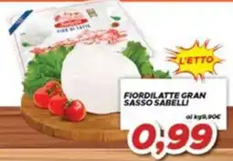 MA Supermercati Fiordilatte Gran Sasso Sabelli offerta