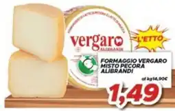 MA Supermercati Formaggio Vergaro misto pecora Alibrandi offerta