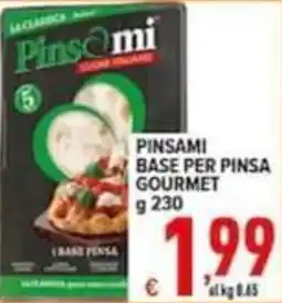 Iper Triscount Pinsami base per pinsa gourmet offerta