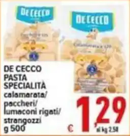 Iper Triscount De Cecco Pasta Specialità offerta