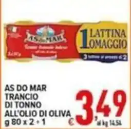 Iper Triscount As do Mar trancio di tonno all'olio di oliva offerta