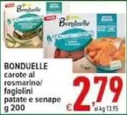 Iper Triscount Bonduelle carote al rosmarino/fagiolini patate e senape offerta