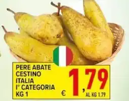 Iper Triscount Pere Abate Cestino offerta