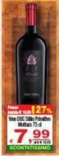 CTS Supermercati Vino DOC Stile Primitivo offerta