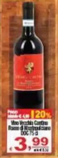 CTS Supermercati Vino Rosso di Montepulciano offerta