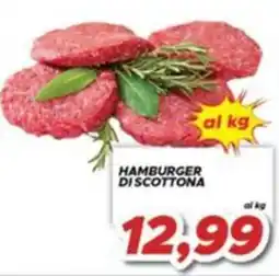 MA Supermercati Hamburger di Scottona offerta