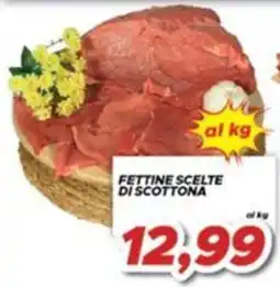 MA Supermercati Fettine scelte di scottona offerta