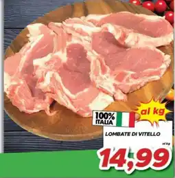 MA Supermercati Lombate di vitello offerta