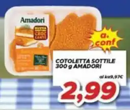 MA Supermercati Cotoletta sottile Amadori offerta