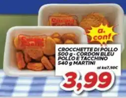 MA Supermercati Crocchette di pollo Cucina Martini offerta