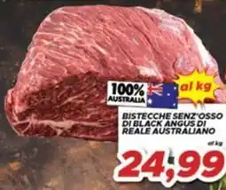 MA Supermercati Bistecche senza osso di Black Angus di Reale Australiano offerta