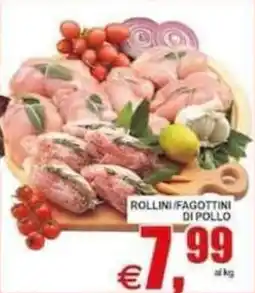 Pewex Rollini/Fagottini di pollo offerta