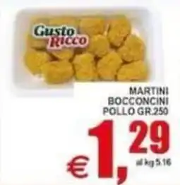 Pewex Martini bocconcini pollo offerta