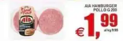 Pewex Aia hamburger pollo g offerta