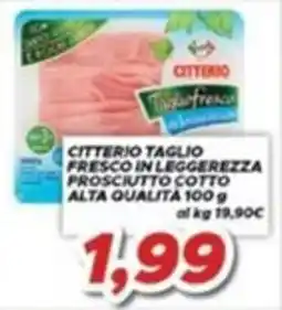 MA Supermercati Citterio taglio fresco in leggerezza prosciutto cotto offerta
