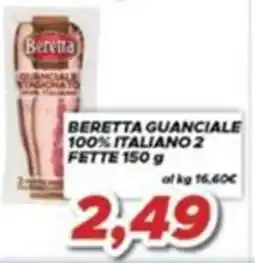MA Supermercati Beretta guanciale 100% italiano offerta
