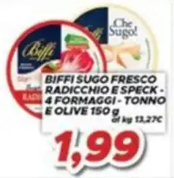 MA Supermercati Biffi sugo fresco radicchio e speck offerta