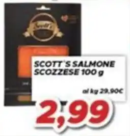 MA Supermercati Scott's salmone scozzese offerta
