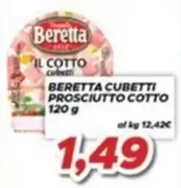MA Supermercati Beretta cubetti prosciutto cotto offerta