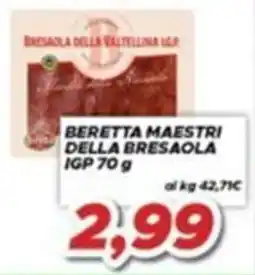 MA Supermercati Beretta Maestri della Bresaola offerta