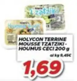 MA Supermercati Holycon terrine mousse tzatziki - Houmous Ceci offerta