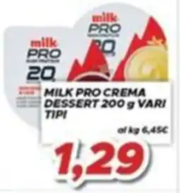 MA Supermercati Milk Pro crema dessert offerta