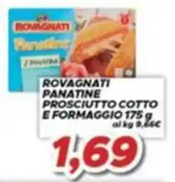 MA Supermercati Rovagnati panatine prosciutto cotto e formaggio offerta