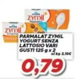 MA Supermercati Parmalat Zymil yogurt senza lattosio offerta
